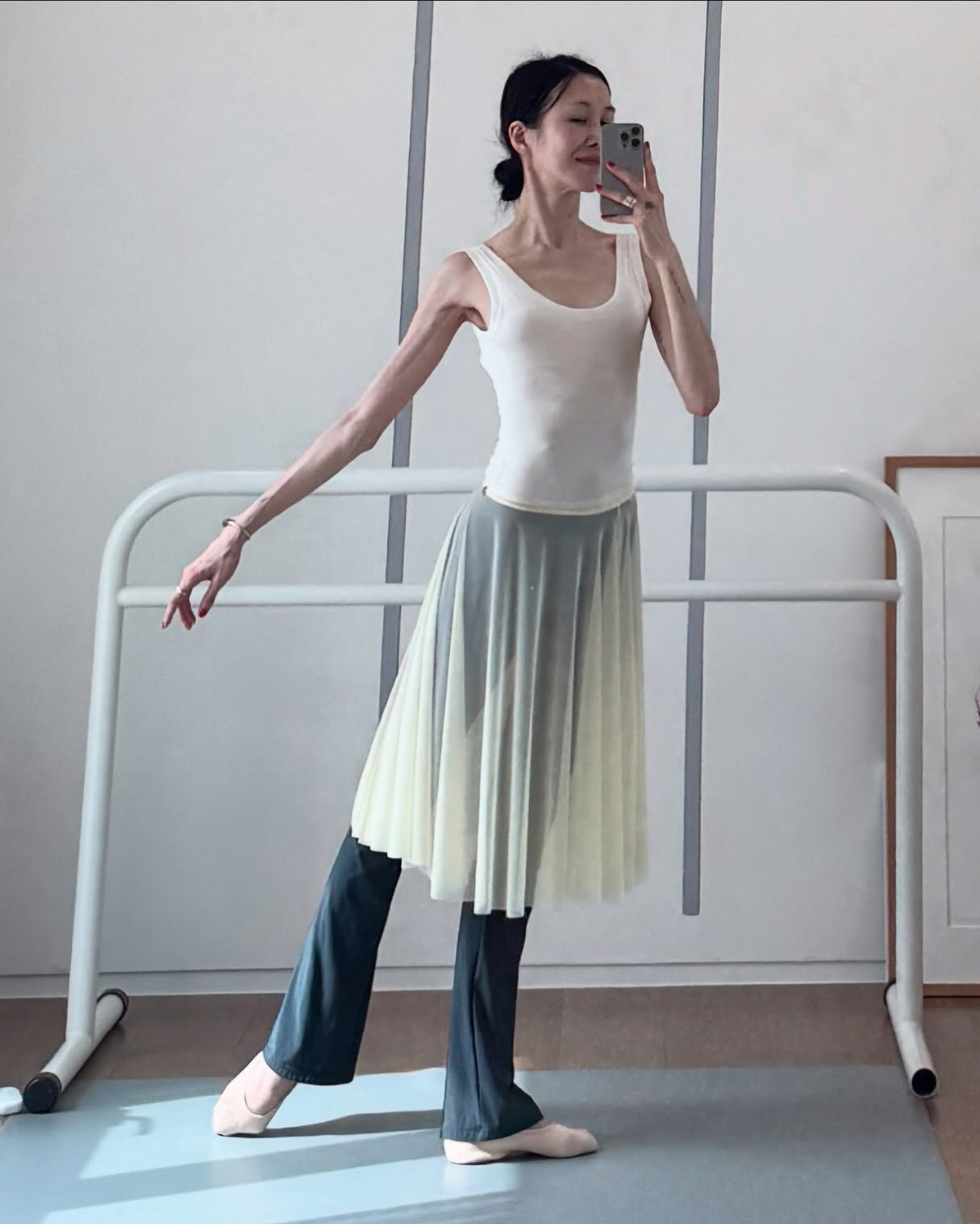 '엄태웅♥' 윤혜진, 운동+러닝 후 한줌 채소가 식단 끝...40대에도 …