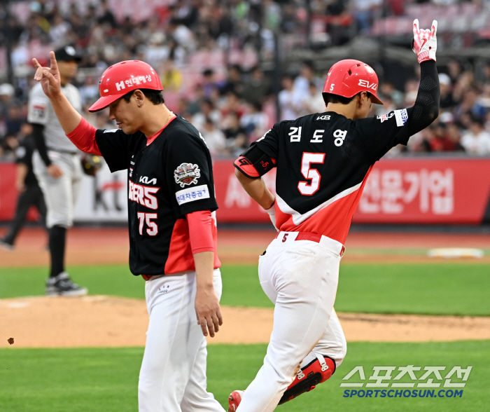 김도영 140m 초대형포! 박찬호 3안타! 양현종 3승! KIA 연패 끝…