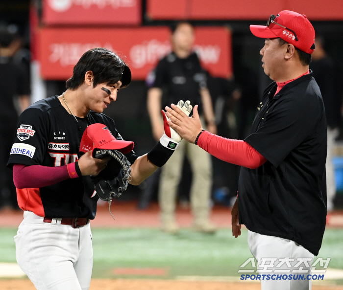[감독 코멘트] 연패 탈출! 꽃범호, 리드오프 박찬호 극찬 