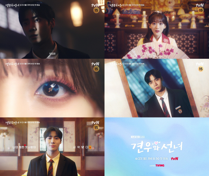 추영우 '위험한' 비주얼로 조이현 홀렸다..'견우와 직녀' 아찔 첫사랑 …