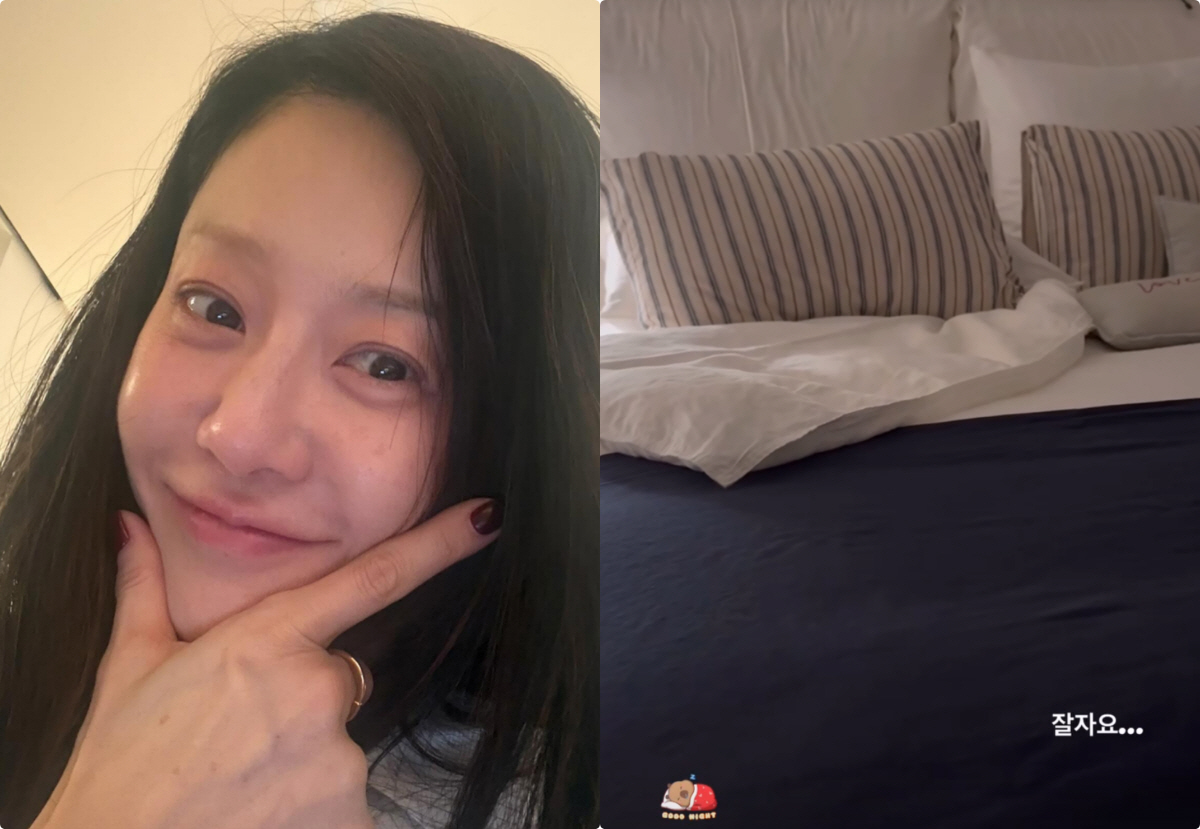 고현정, 혼자 살아도 베개는 2개.."잘자요" 포근한 일상