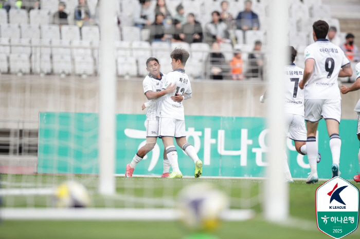 [K리그2 리뷰]'페드링요 9경기 만에 득점포' 이랜드, 화성전 1-0 …