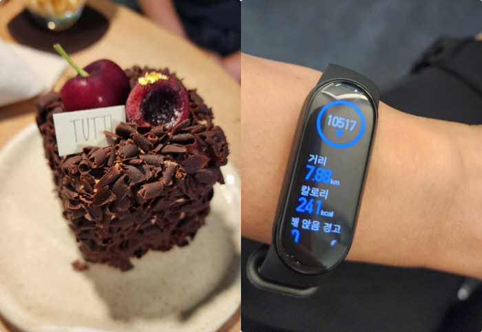 한혜연, 이러니 14kg 빠지지..치팅데이 수박 7조각+7km 달리기