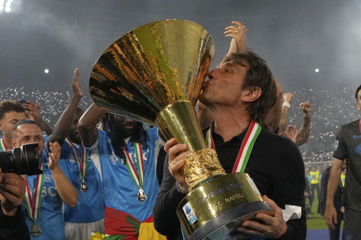 토트넘만 못 고친 '리그 우승 전문가'…세리에A 최초 3개팀 우승 금자탑