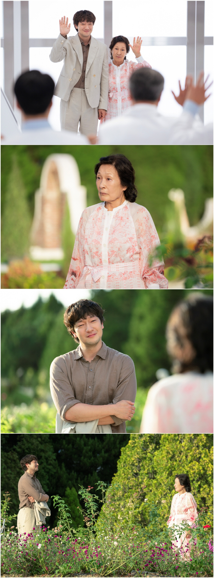 손석구, ♥김혜자에 '환생' 프러포즈 하나…애틋한 눈맞춤 포착 ('천국보…