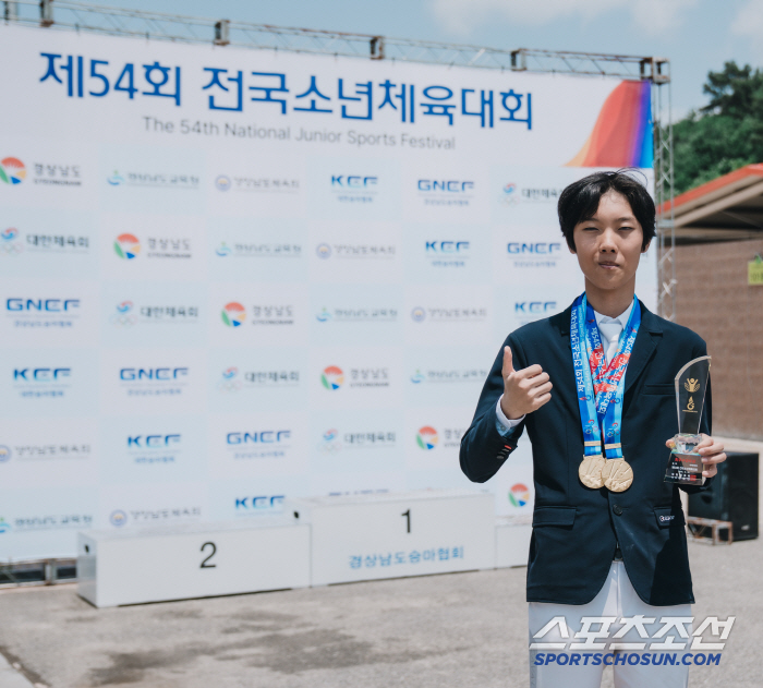 '韓승마 부활의 희망' 15세 양다솔,소년체전 사상 첫2관왕 역사! "앞…