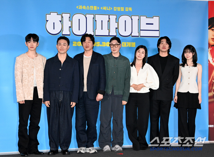 [포토] 영화 '하이파이브'의 주역들