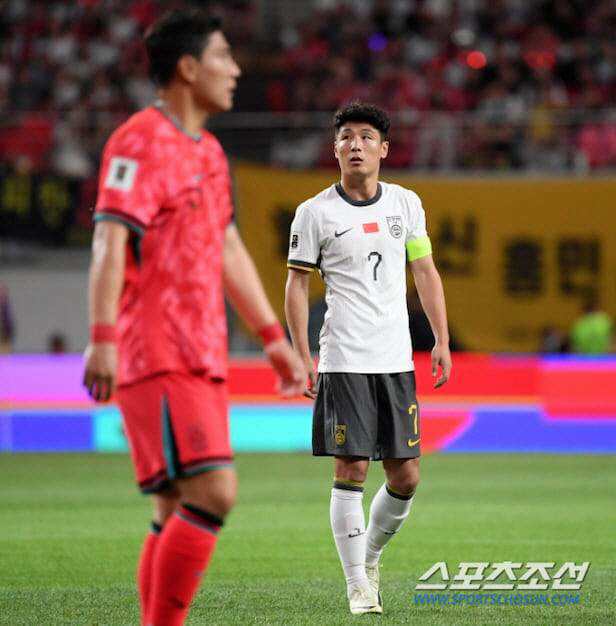 '꼴찌' 중국 24년 만에 월드컵 희망 와르르...中 역사상 최고 에이스…