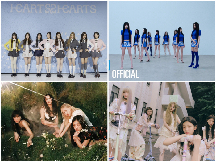 SM 하츠투하츠·JYP 트와이스·YG 블랙핑크·하이브 아일릿…빅4 '서머퀸 대전' 전략[SC초점]
