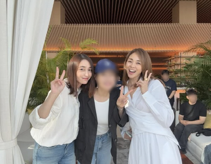 한국 떠난 이민정, 야노시호 만났다 "얼굴도 성격도 귀여운 사랑이 어무니…