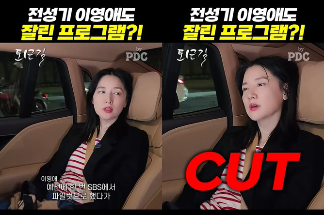 이영애 "성격탓 프로그램 1회만에 잘려" 전성기 시절 흑역사 고백