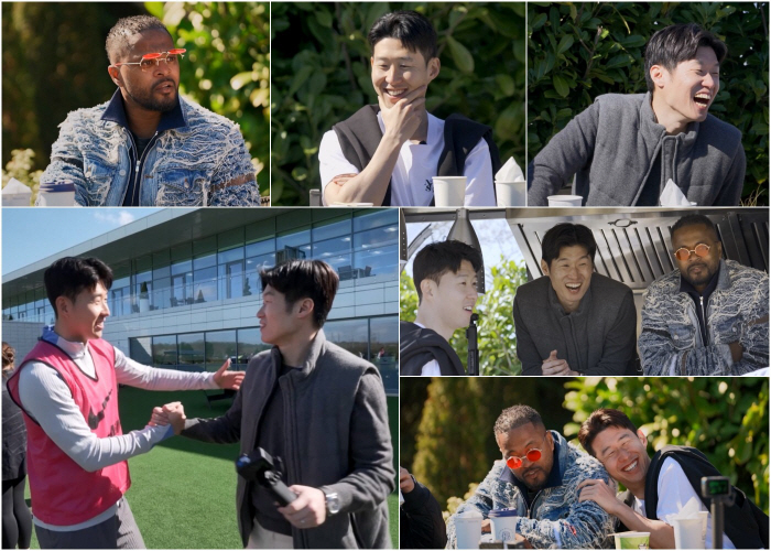 '양민혁부터 손흥민까지' 박지성X에브라 특급 케미+유럽파의 예능감 볼 수…