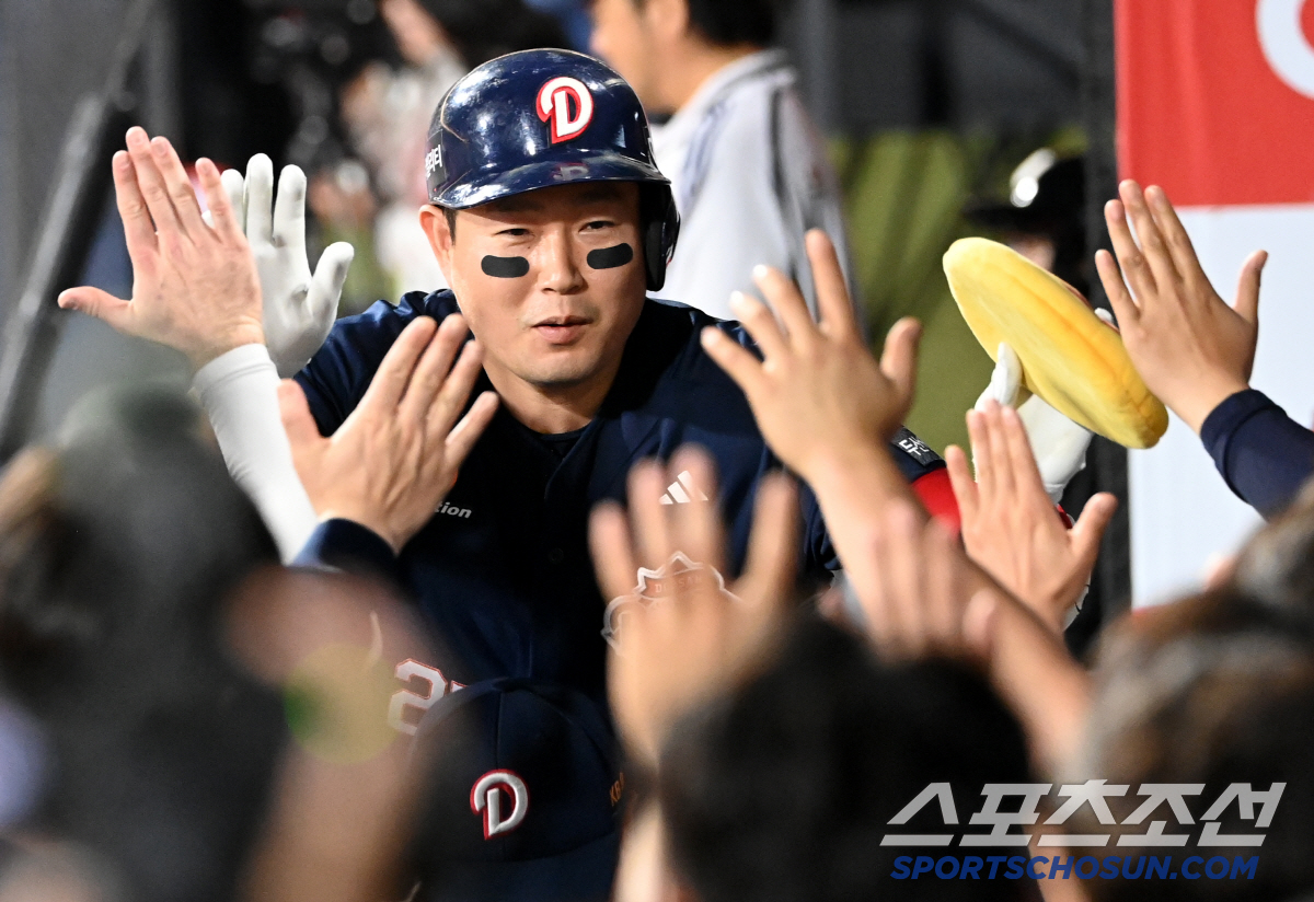 그래 두산 이거야! 오늘처럼만 야구하자 → 최민석·김준상·양의지 대활약 …