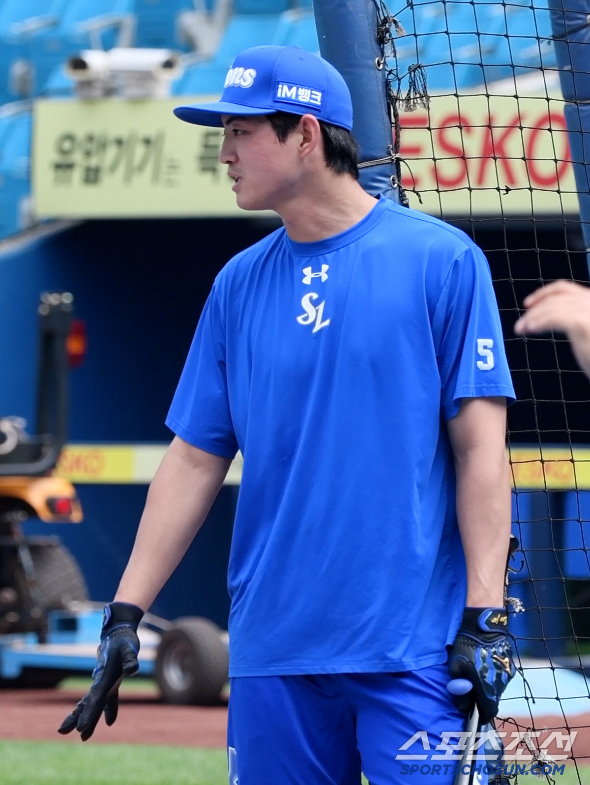 "알밴 보람 있다" '신의 손' 만남  강민호 47일 만의 멀티히트, 동…
