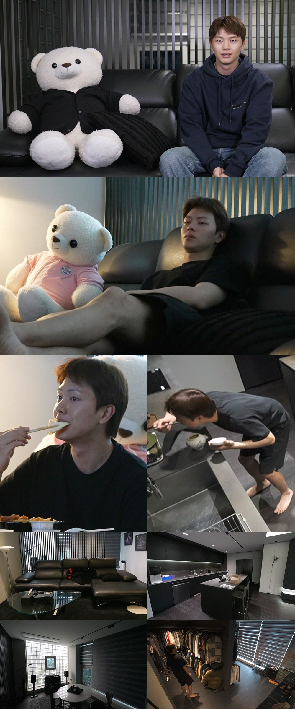 육성재, 온통 블랙으로 꾸민 집 공개 "어둡게 사는 게 좋아" ('나혼산…