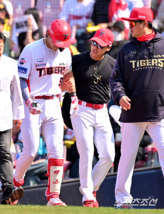 김도영 햄스트링→박찬호 무릎→김선빈, 나성범 종아리→또 김도영...KIA…
