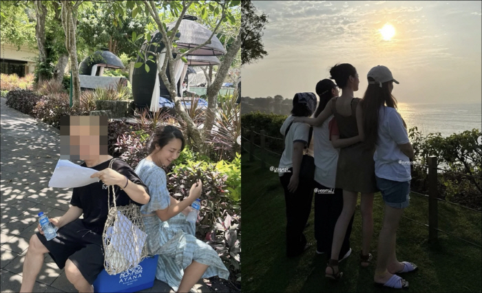 '이범수와 이혼' 이윤진, 서예지 손 잡고 발리서 새출발 "나의 첫 프로…