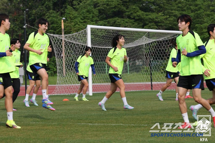 "지소연X전유경X정다빈" '신구조화'신상우호,내일 안방서 콜롬비아에 설욕…