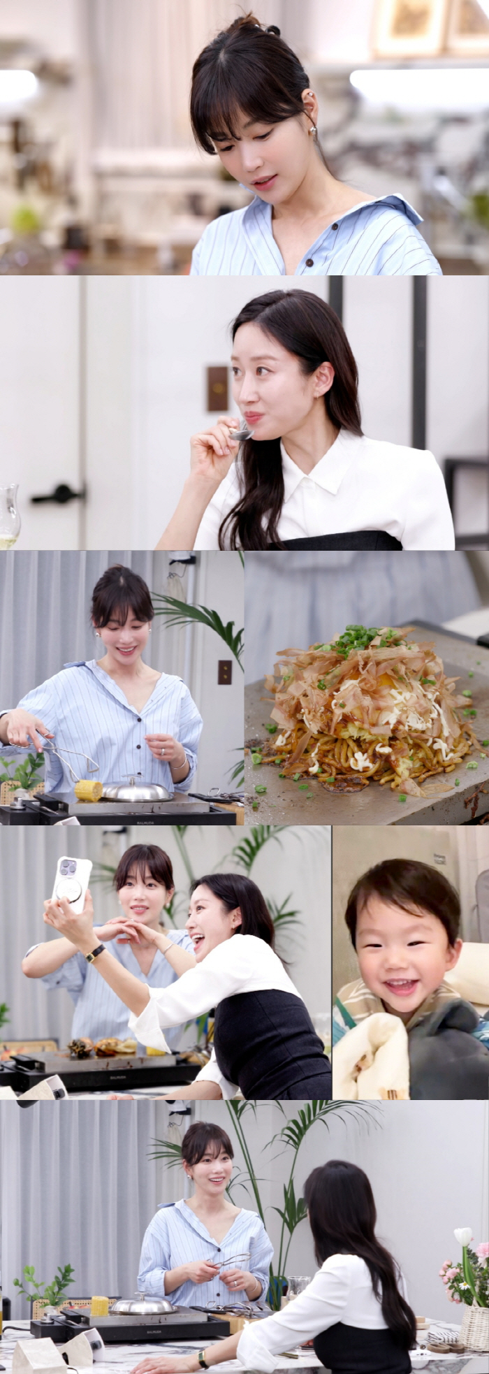 "나 오늘 자유부인이야"..전혜빈, 31개월 子태오 최초 공개→기은세 몸…