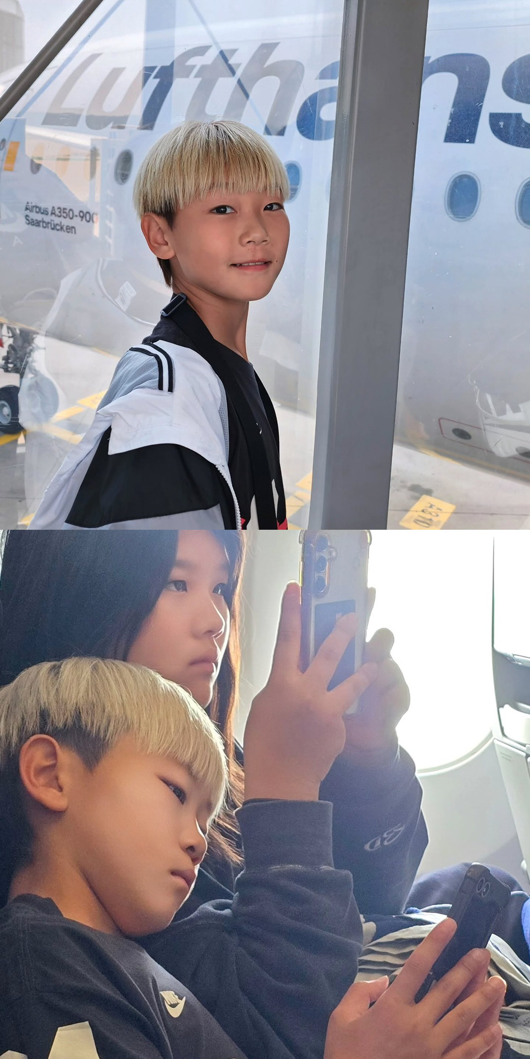 '이동국♥' 이수진, 아들 대박이와 독일로 떠났다 "바짝 긴장했네"