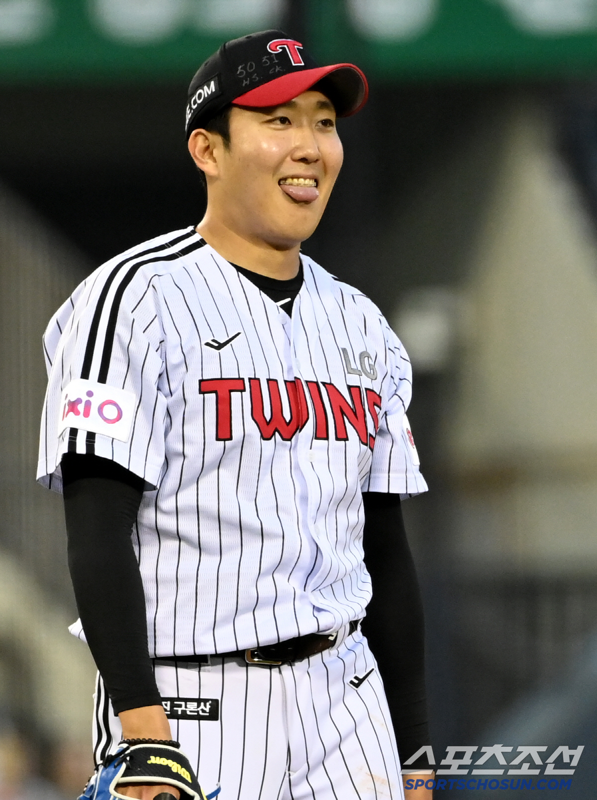 '또 박해민이야?' 플로리얼 허탈 웃음…한화 킬러의 환상 수비쇼[잠실 현…