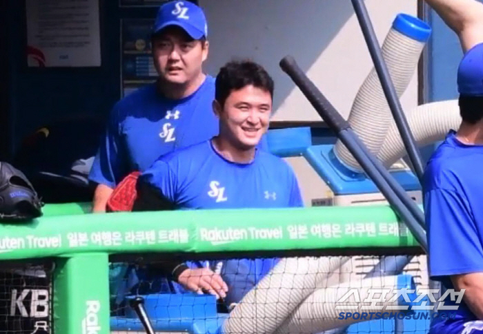 순둥이인줄 알았는데... '벤클' 논란의 주인공, 다음 날 표정 어땠을까? 밝은 표정으로 나타난 최원태