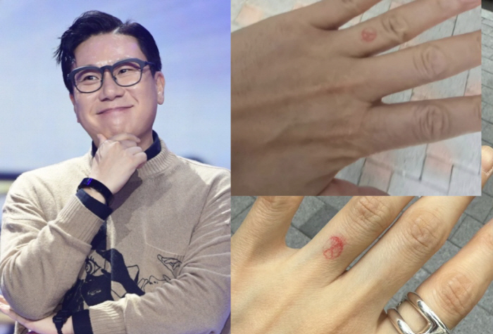 '재혼' 이상민, 아내♥와 사전투표 후 '약지 도장' 인증샷 