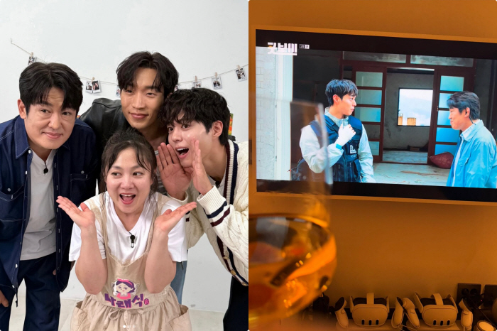 박나래, 박보검 약속 지켰다..바쁜 스케줄에도 '굿보이' 본방사수 