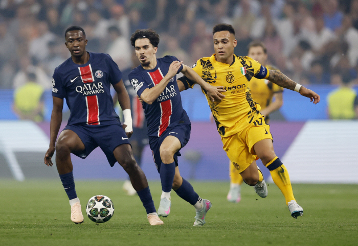 [뮌헨Live]'두에 1골-1도움' PSG, 인테르 맹폭 중! 2-0 리…