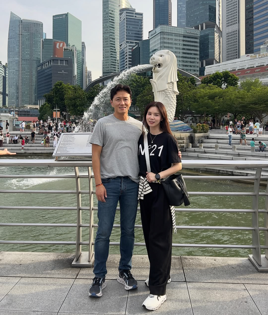 진태현, 암 수술 전 ♥박시은과 뉴욕行 "함께 손잡고 나아갑니다"