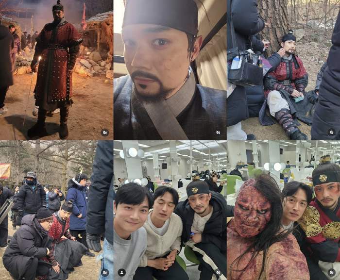 '귀궁' 팔척귀 CG아니었다..'5년만 복귀' 서도영, 2m 넘는 거구→…
