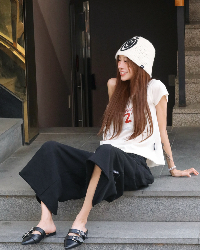 '41kg' 최준희, 극단적 뼈마름에 앙상한 다리 '충격'..