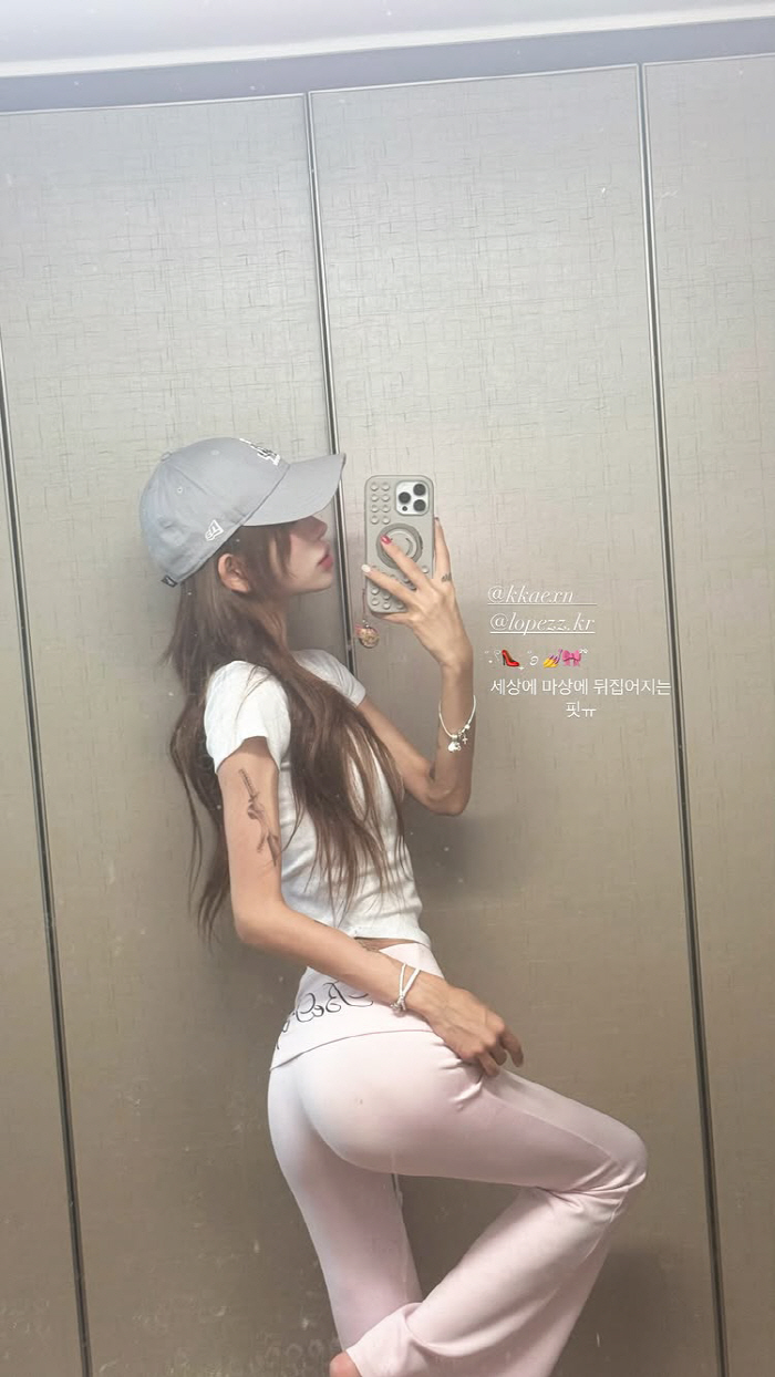 '41kg' 최준희, 극단적 뼈마름에 앙상한 다리 '충격'.."건강 괜찮…