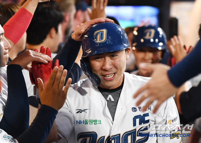 만루포+그라운드 홈런 다 나왔다!…NC, 256일 만에 '엔팍'에서 웃었…