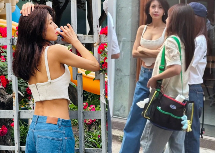 '47세' 하지원, 27세라 해도 믿을 '무보정 직찍 실물'..화보랑 차…