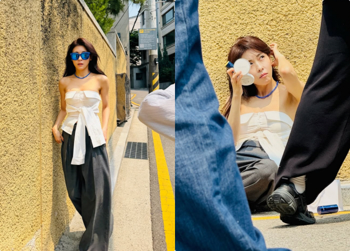 '47세' 하지원, 27세라 해도 믿을 '무보정 직찍 실물'..화보랑 차…