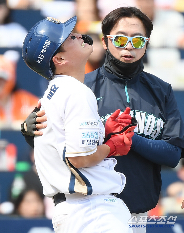 "실밥도 안풀고 왔다." 회복에만 2주라던 김형준, 열흘만에 복귀, 선발…
