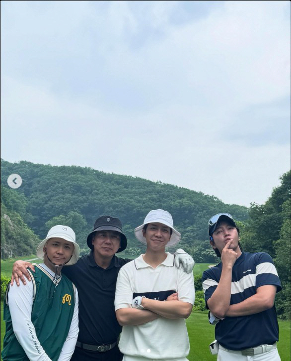 손지창·이승기·장근석·이홍기 골프장에 떴다…이 조합 실화?