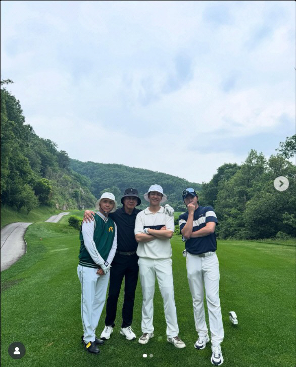 손지창·이승기·장근석·이홍기 골프장에 떴다…이 조합 실화?