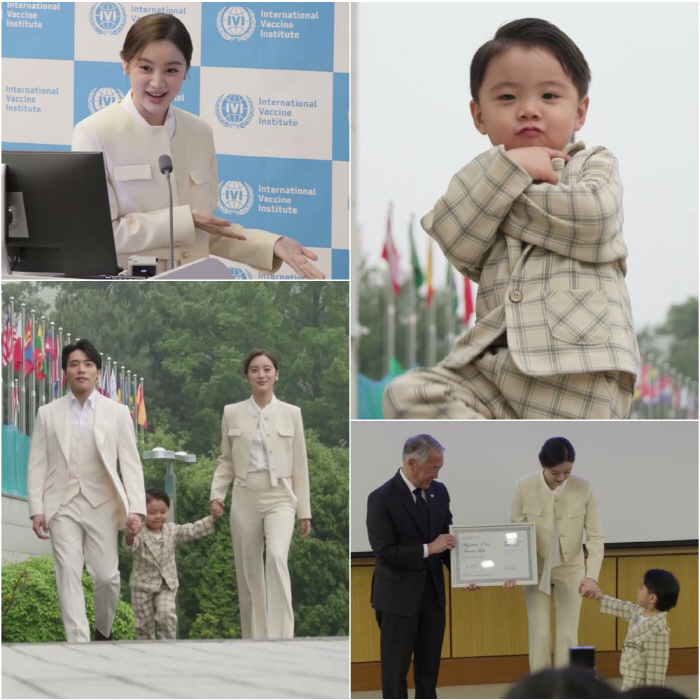 우혜림, 자식농사 대성공..'언어천재' 38개월 아들, 최연소 홍보대사 …