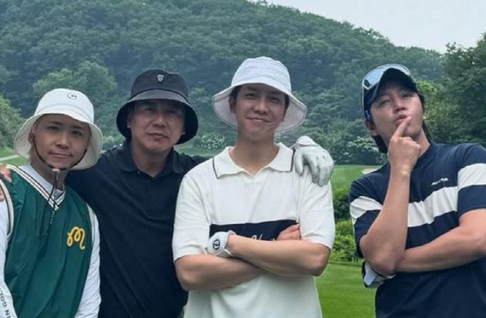 [SCin스타] 넷이 무슨 사이야? 이승기, 장근석, 손지창, 이홍기 ‘…