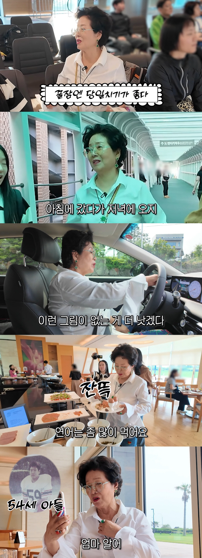 '81세' 선우용여, 조식 뷔페 먹으러 제주 당일치기.."스트레스 풀려"