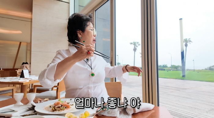 '81세' 선우용여, 조식 뷔페 먹으러 제주 당일치기..