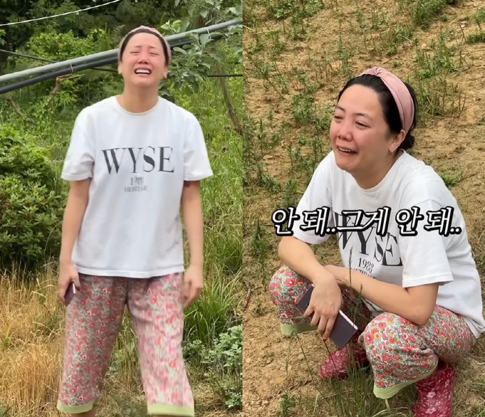 고은아, 갑작스러운 이별에 오열 