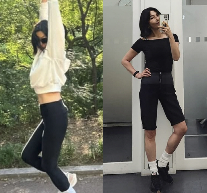 한혜연 맞아? 14kg 감량하더니 화끈하게 '잘록' 허리 자랑 
