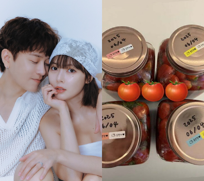 섹시 아이콘이 유부녀 되더니…현아, ♥용준형 향한 달달 손맛