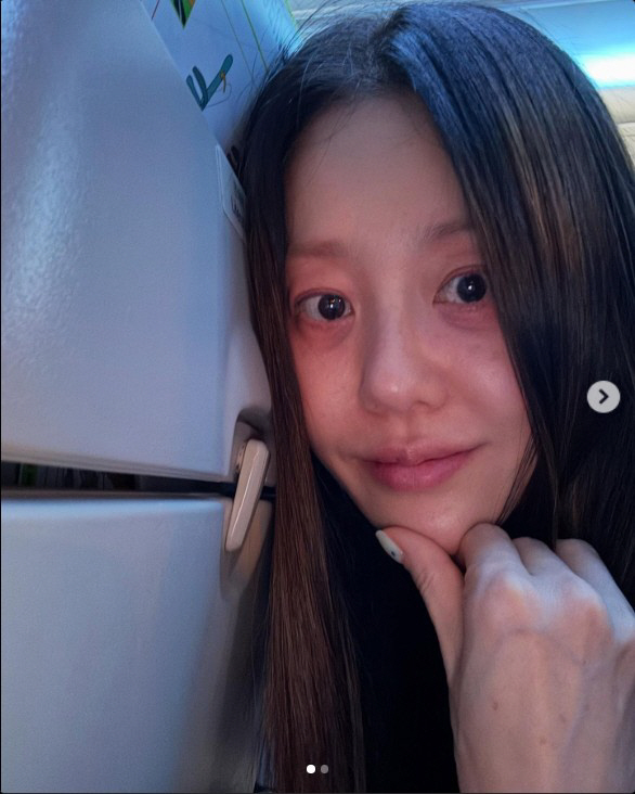 고현정, 다크서클도 품은 여유…"그냥 좋아요"