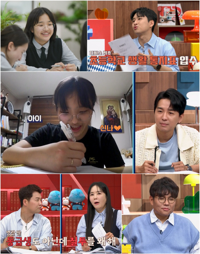 '목동맘' 장영란 "성적표 보고 손 떨린 적 처음"..딸 또래 '중1'에…