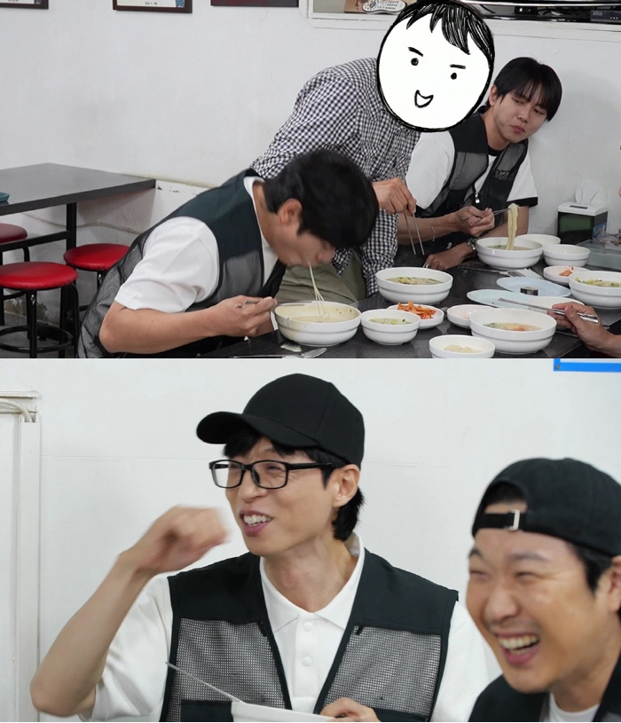 이이경, 심은경 질색한 '어글리 면치기'...콩물 범벅 얼굴 '처참'
