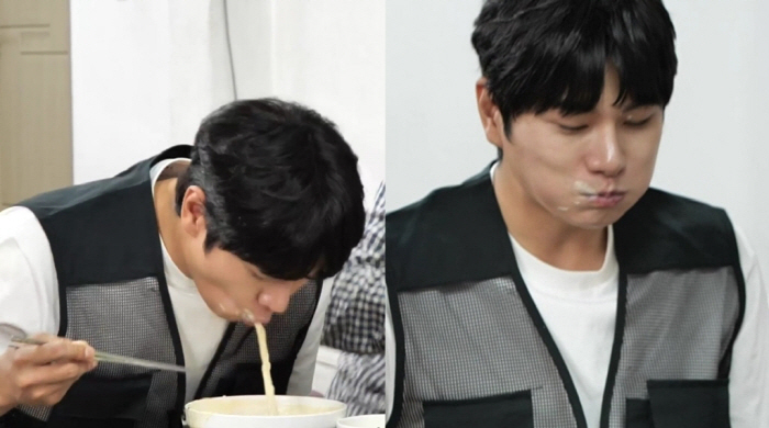 이이경, 심은경 질색한 '어글리 면치기'...콩물 범벅 얼굴 '처참'
